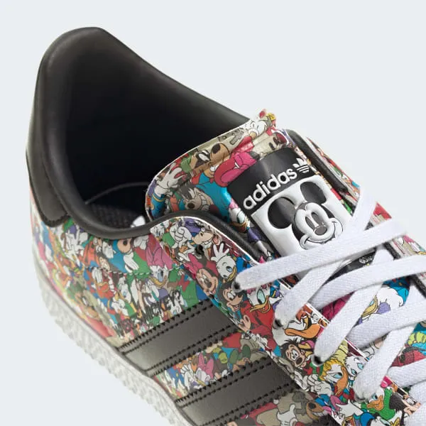 Adidas Kid's Gazelle Disney Mickey Shoes - Core Black / Cloud White