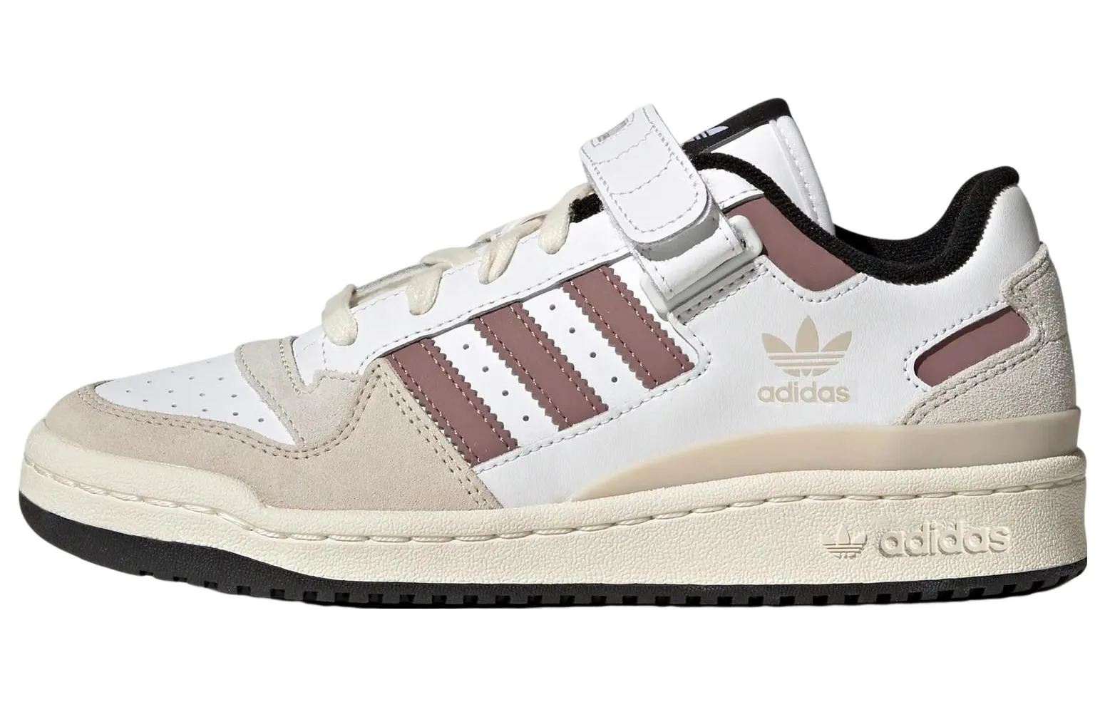 Adidas Originals Wmns Forum Low sneakers, white/light brown