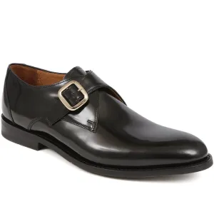 Aidan Leather Monk Shoes - AIDAN / 325 309