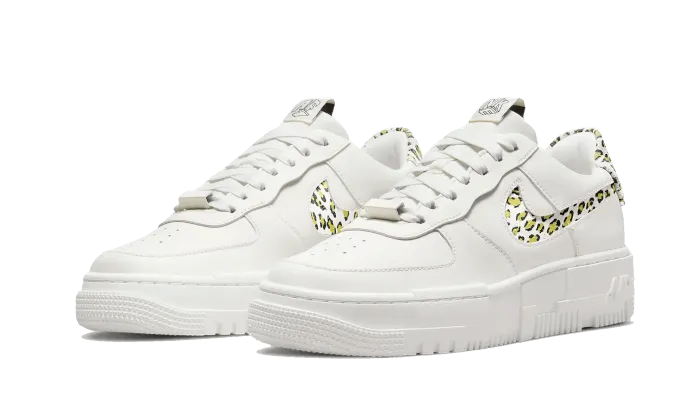 Air Force 1 Low Pixel White Leopard