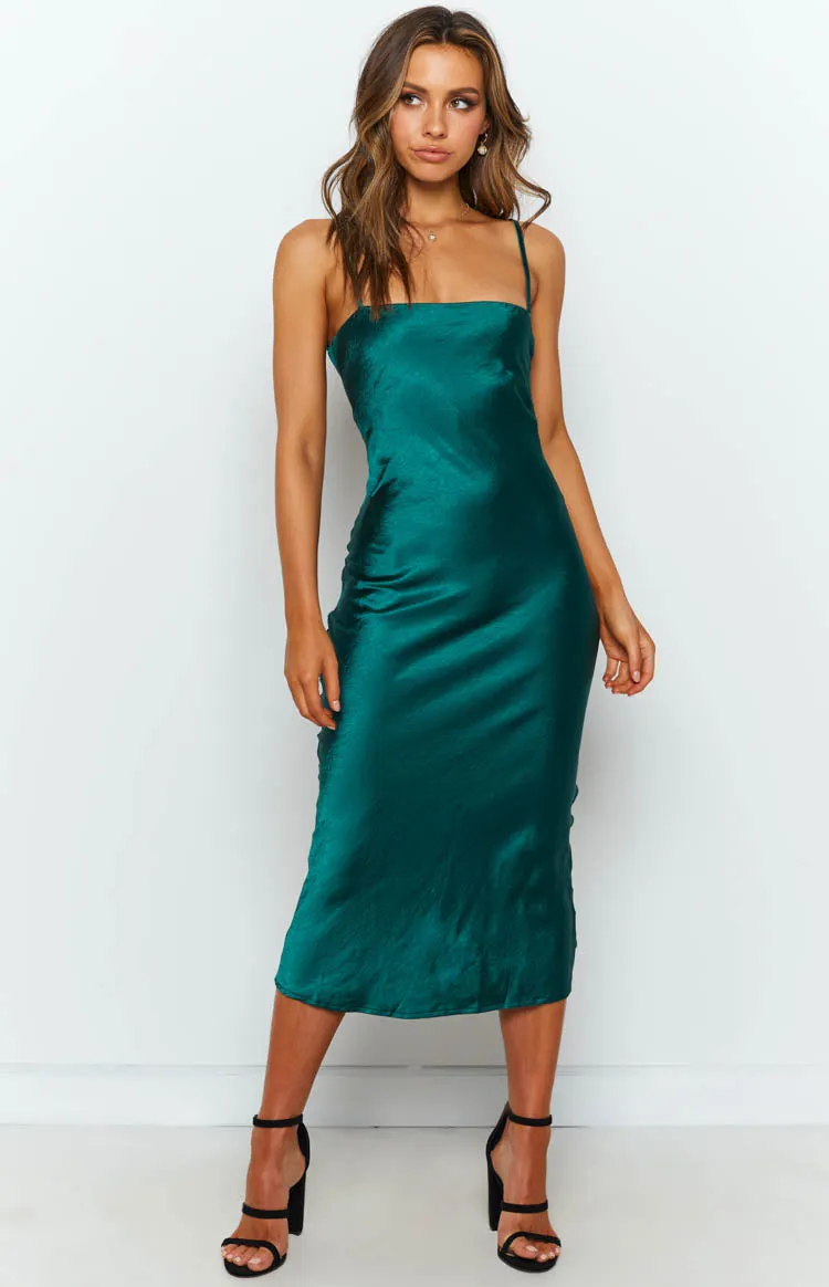 Amaryllis Dress Emerald