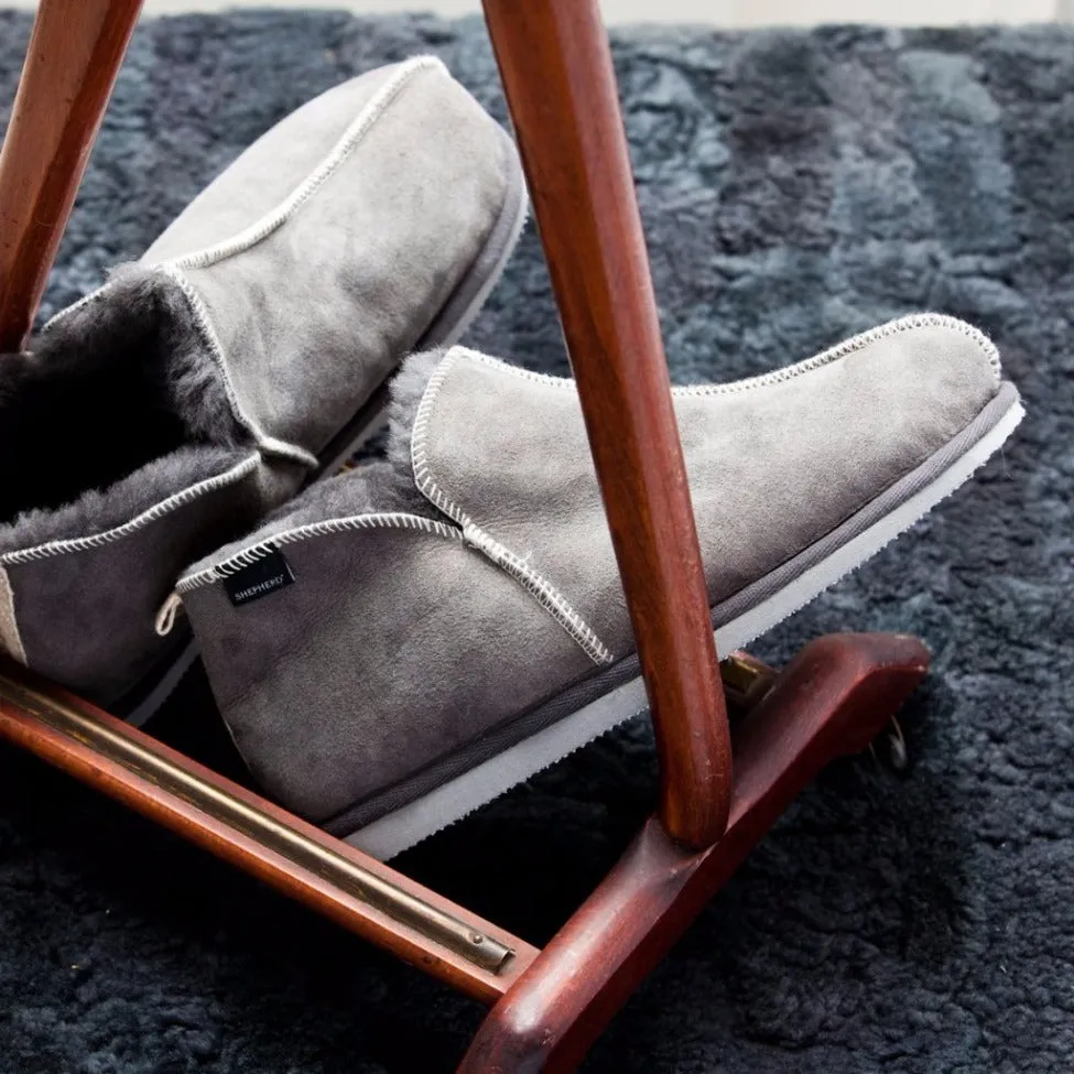 ANDY Men's Sheepskin Slippers | Shepherd Of Sweden