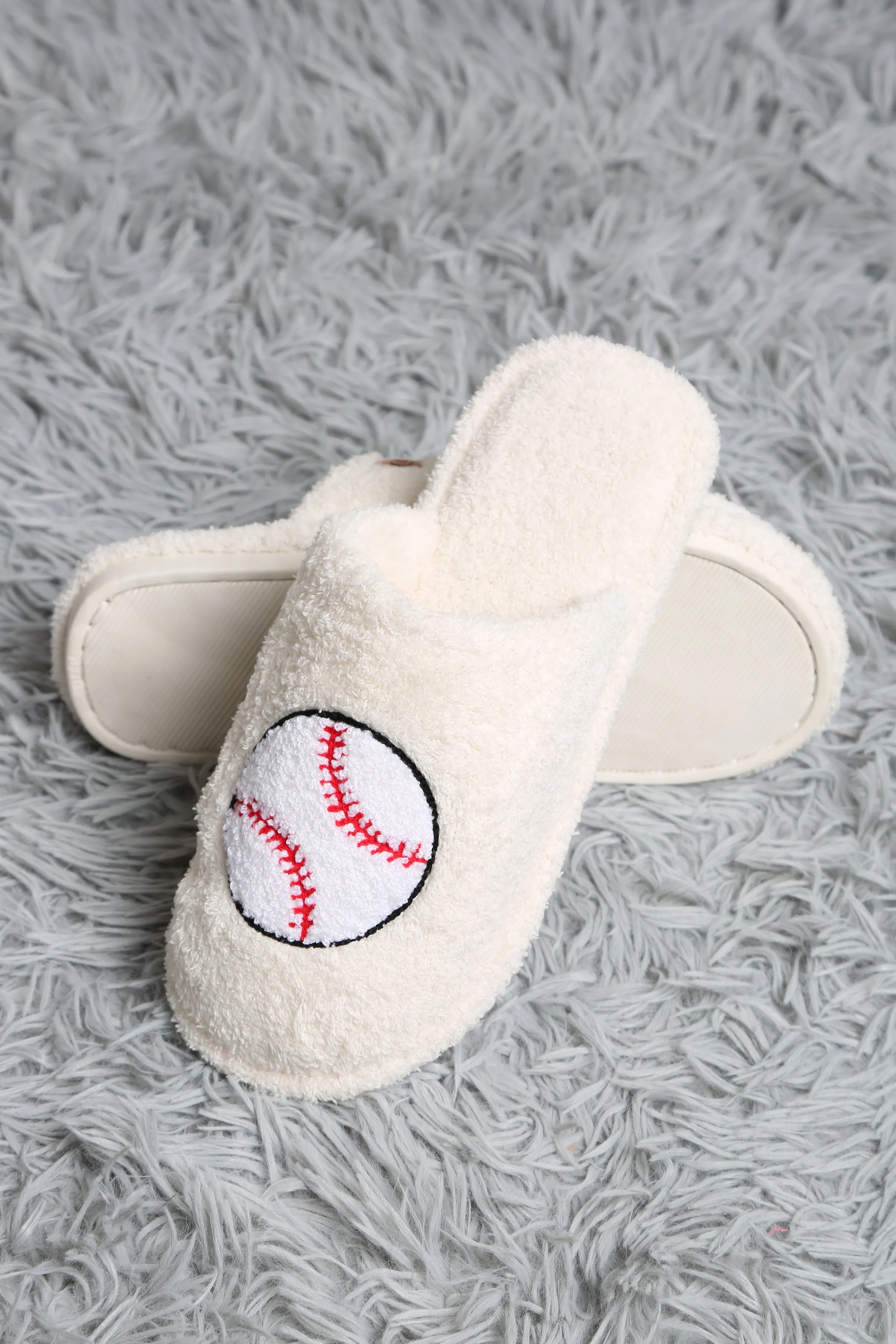 Baseball & Player Slippers - DEAL COUPON EXCLUDED