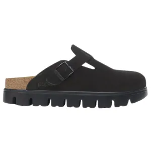 Birkenstock Ladies Chunky Clogs - Boston - Black/Black