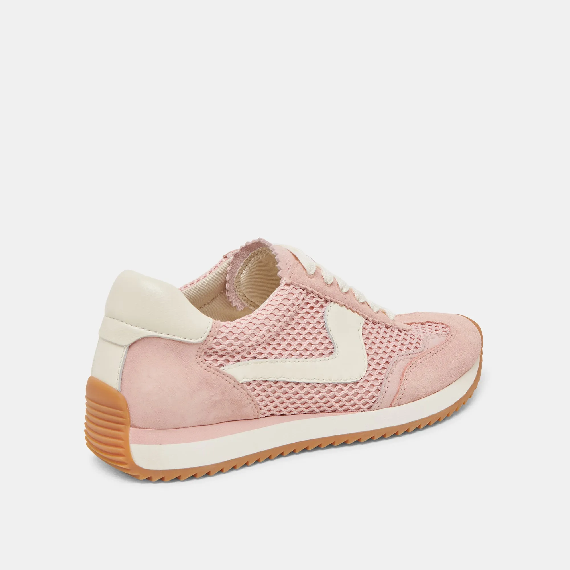 B.NTCD MESH SNEAKERS ROSE WOVEN MESH