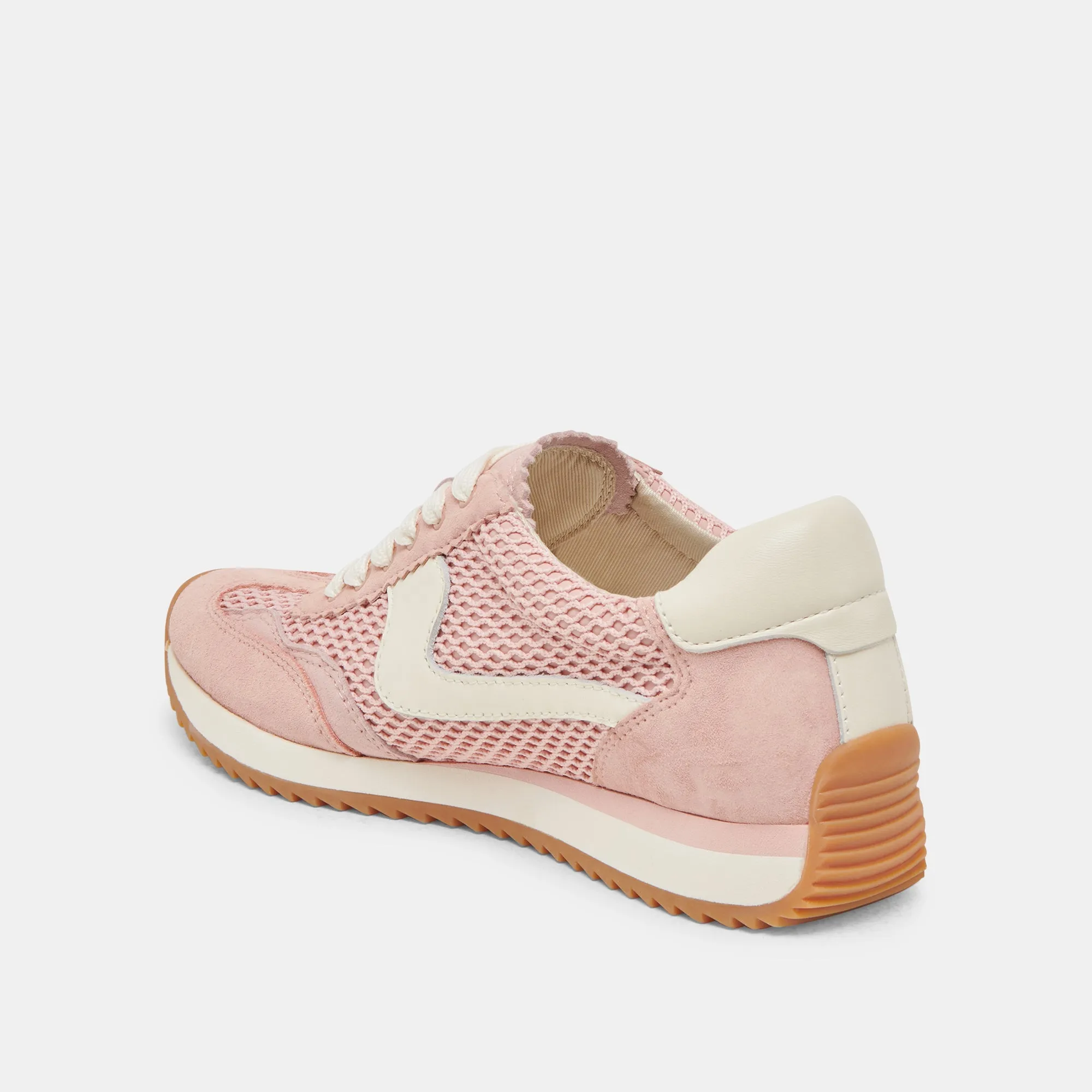 B.NTCD MESH SNEAKERS ROSE WOVEN MESH