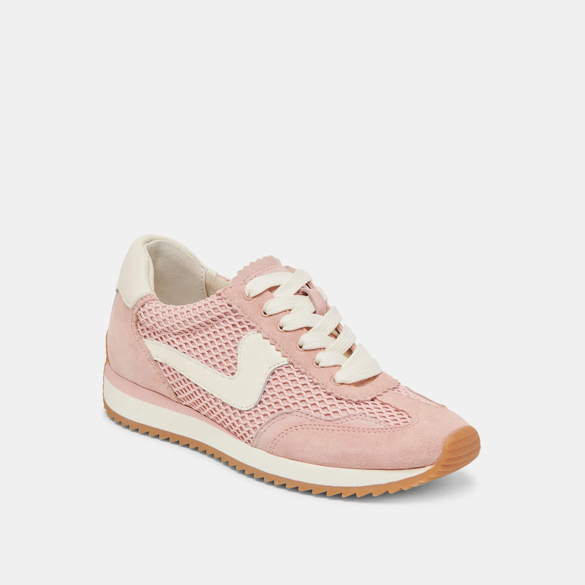 B.NTCD MESH SNEAKERS ROSE WOVEN MESH