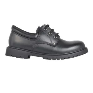 Bronx Leather Pluto Boys Black