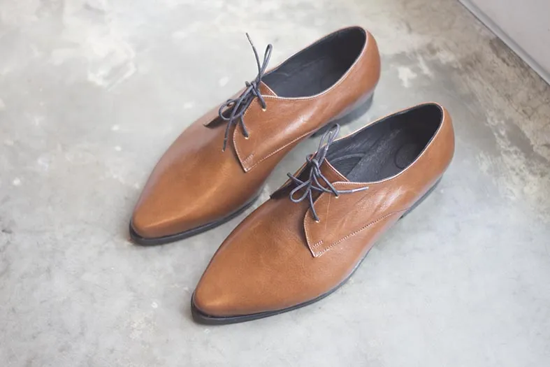 Brown Oxford Shoes