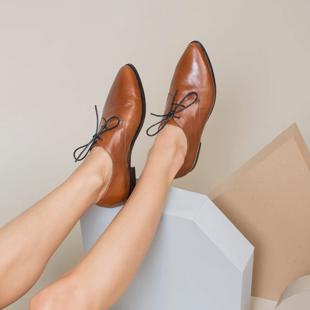 Brown Oxford Shoes