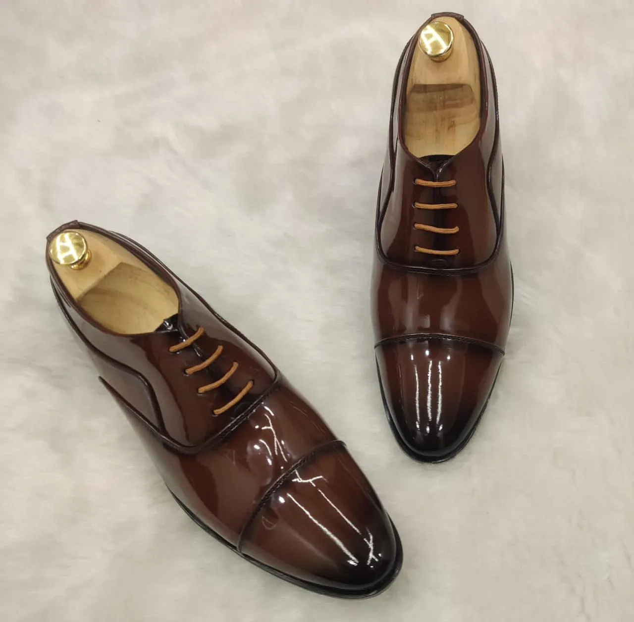 Classic Patent High Quality Leather Formal Shoes For Party And Office-JonasParamount