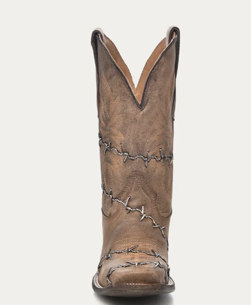 CORRAL MENS BROWN COWBOY BOOTS STYLE A3532