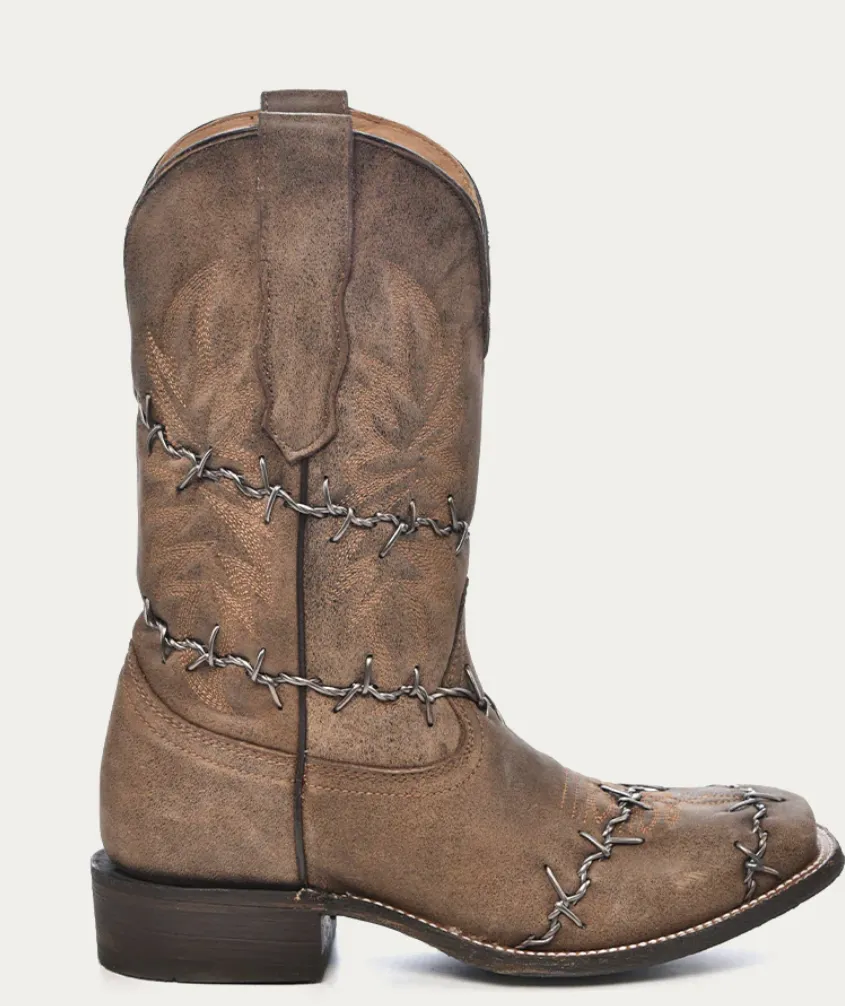 CORRAL MENS BROWN COWBOY BOOTS STYLE A3532