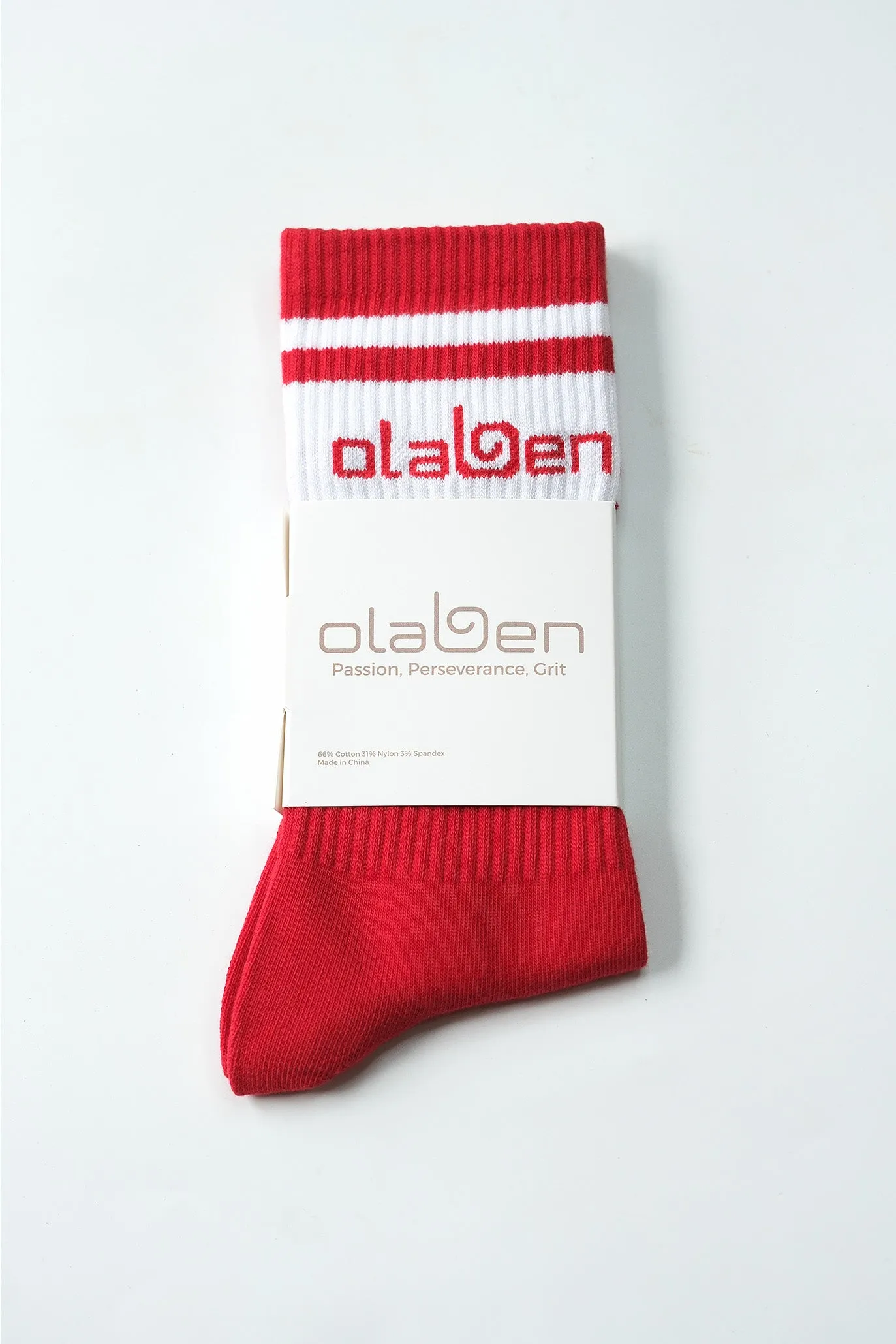 Daily Crew Sock 3.0 - Red