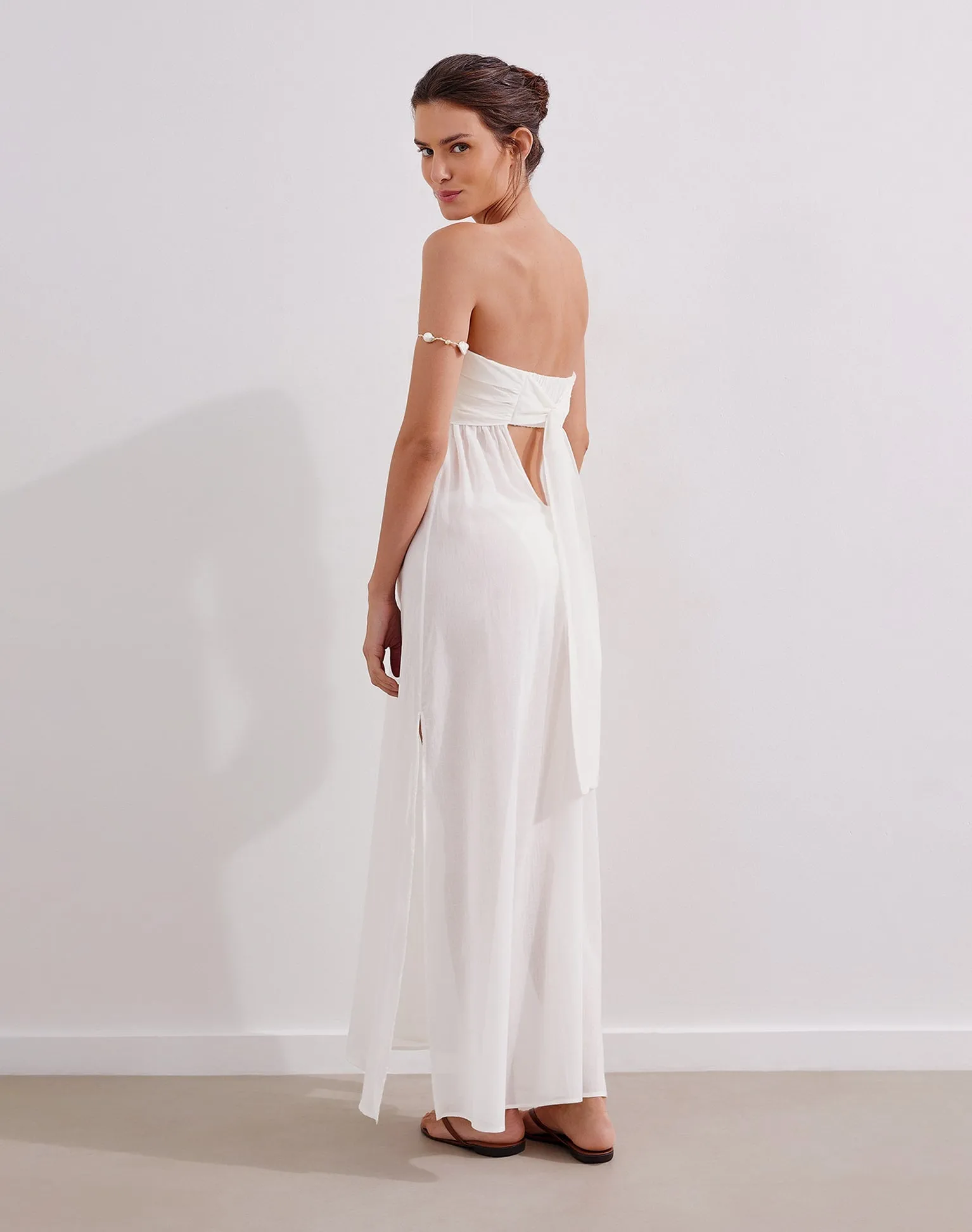 Davina Long Cover Up - Off White