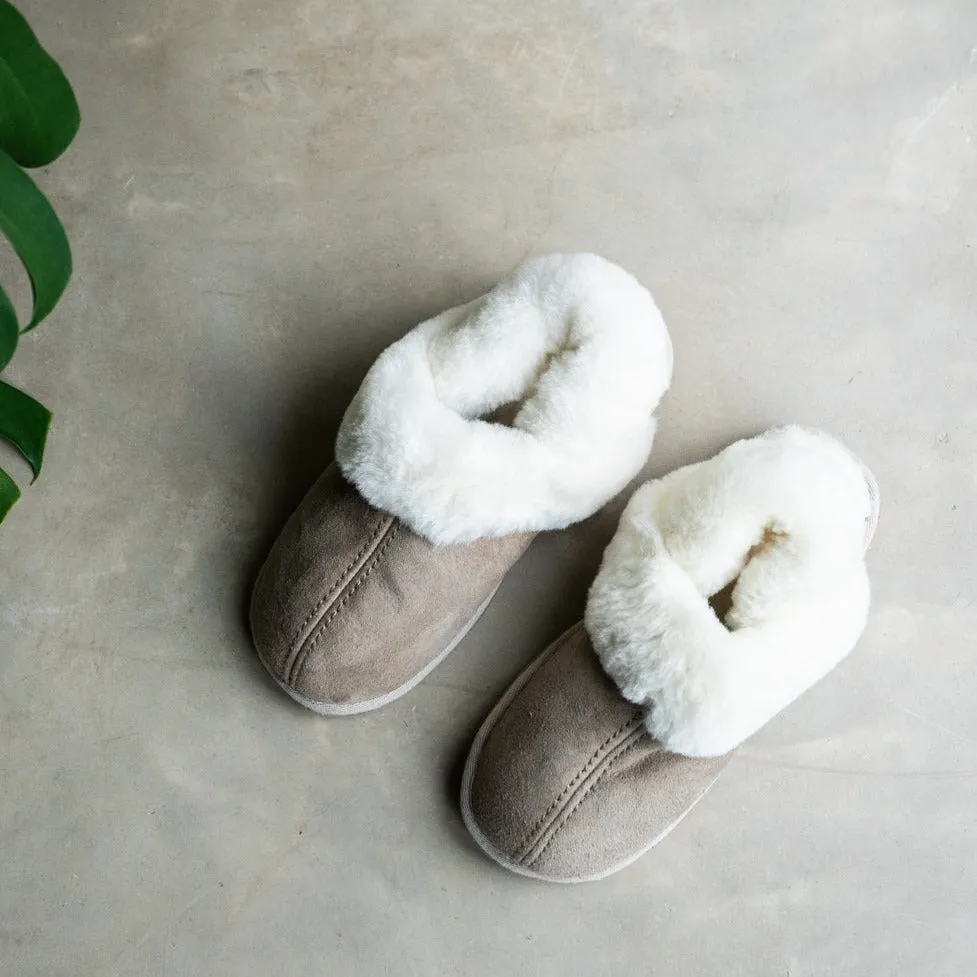 EDITH Shepherd Womens Sheepskin Slippers (Last Chance)