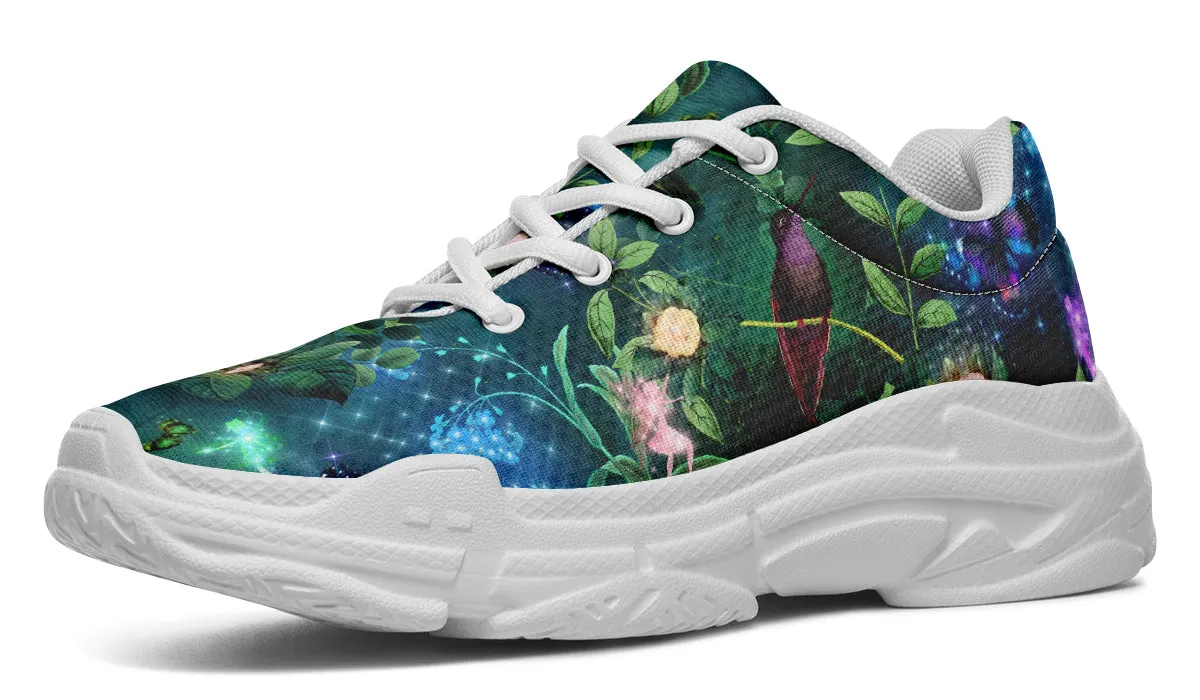 Enchanted Garden Chunky Sneakers