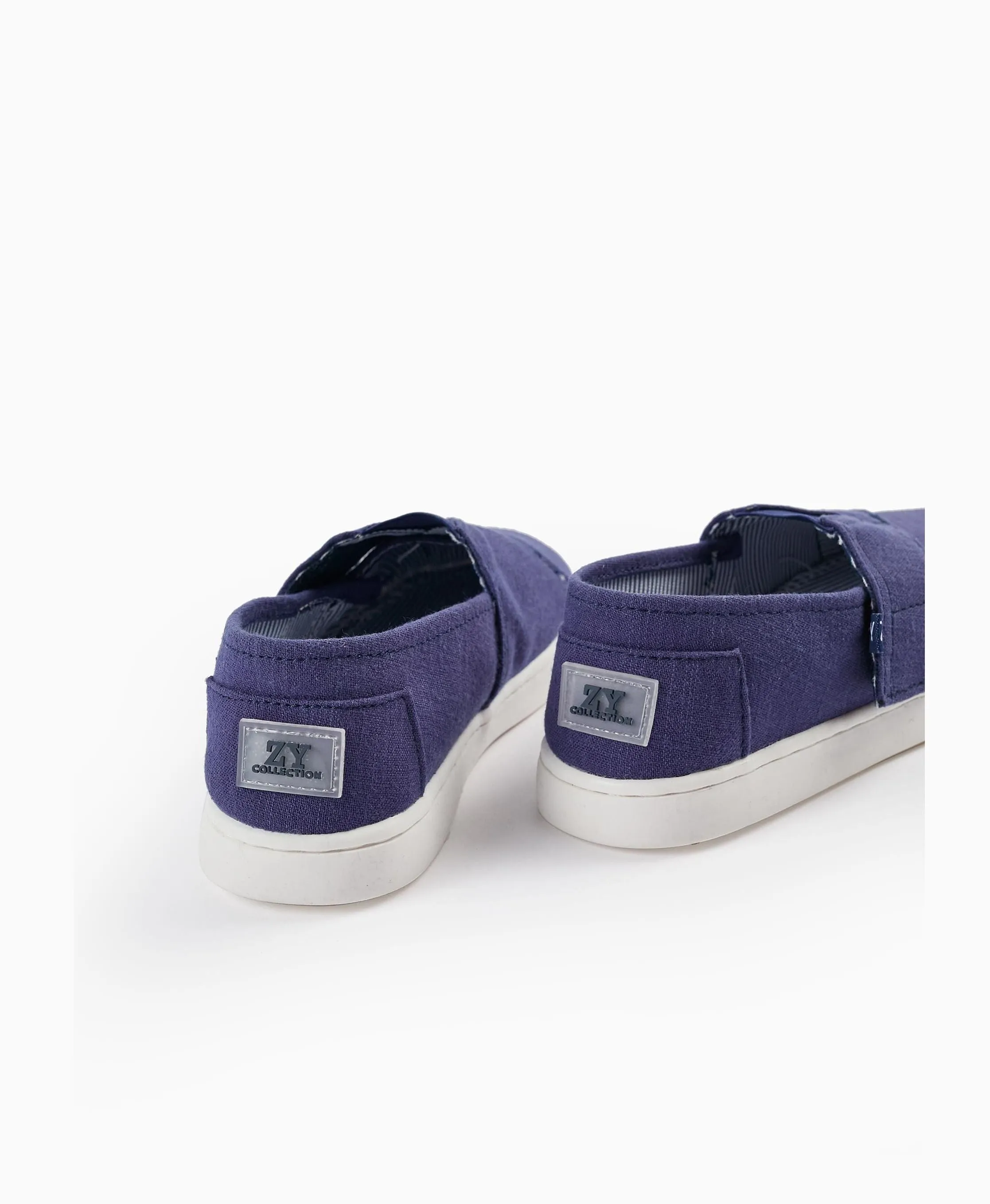 Fabric Espadrilles for Boys, Dark Blue