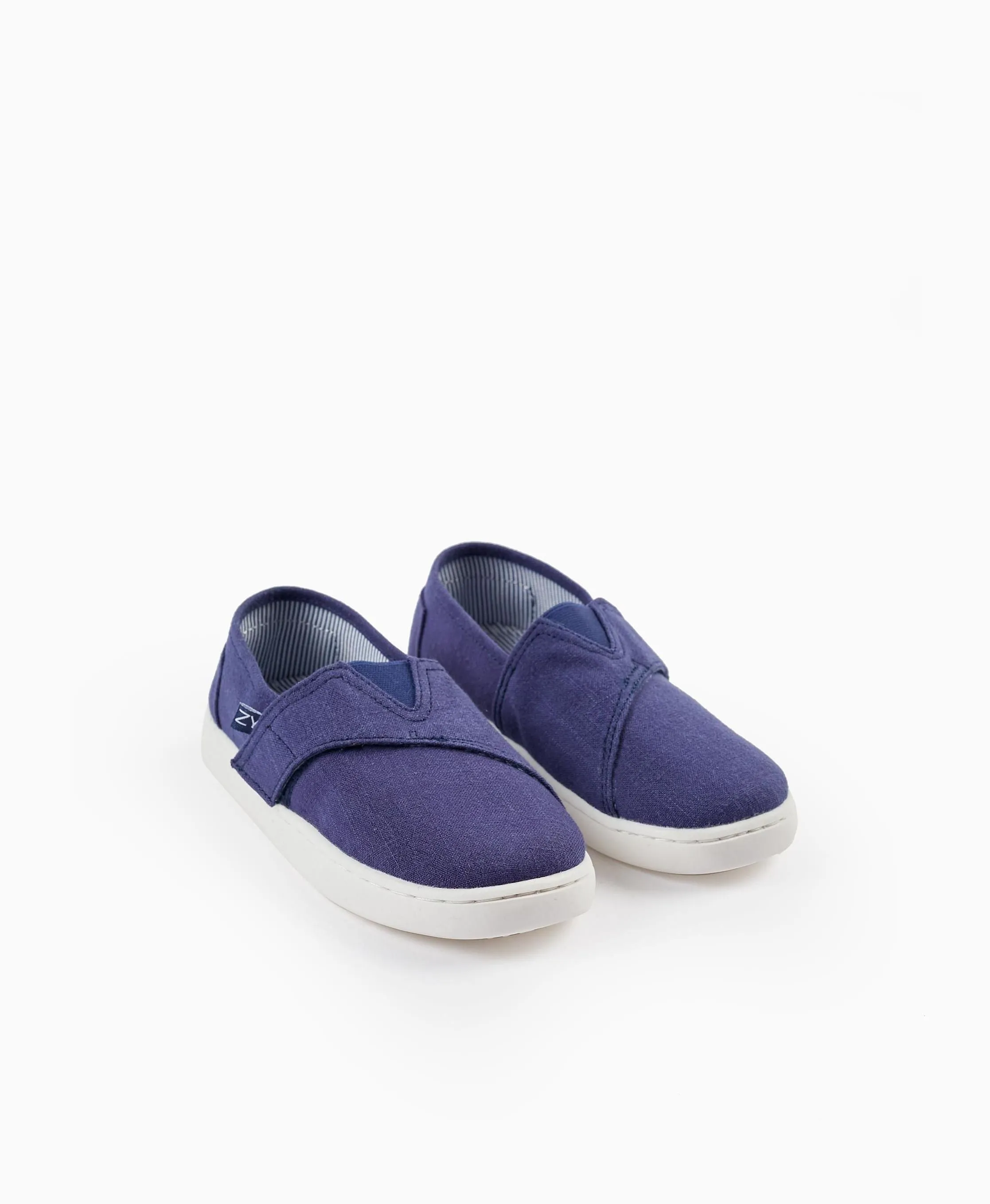 Fabric Espadrilles for Boys, Dark Blue