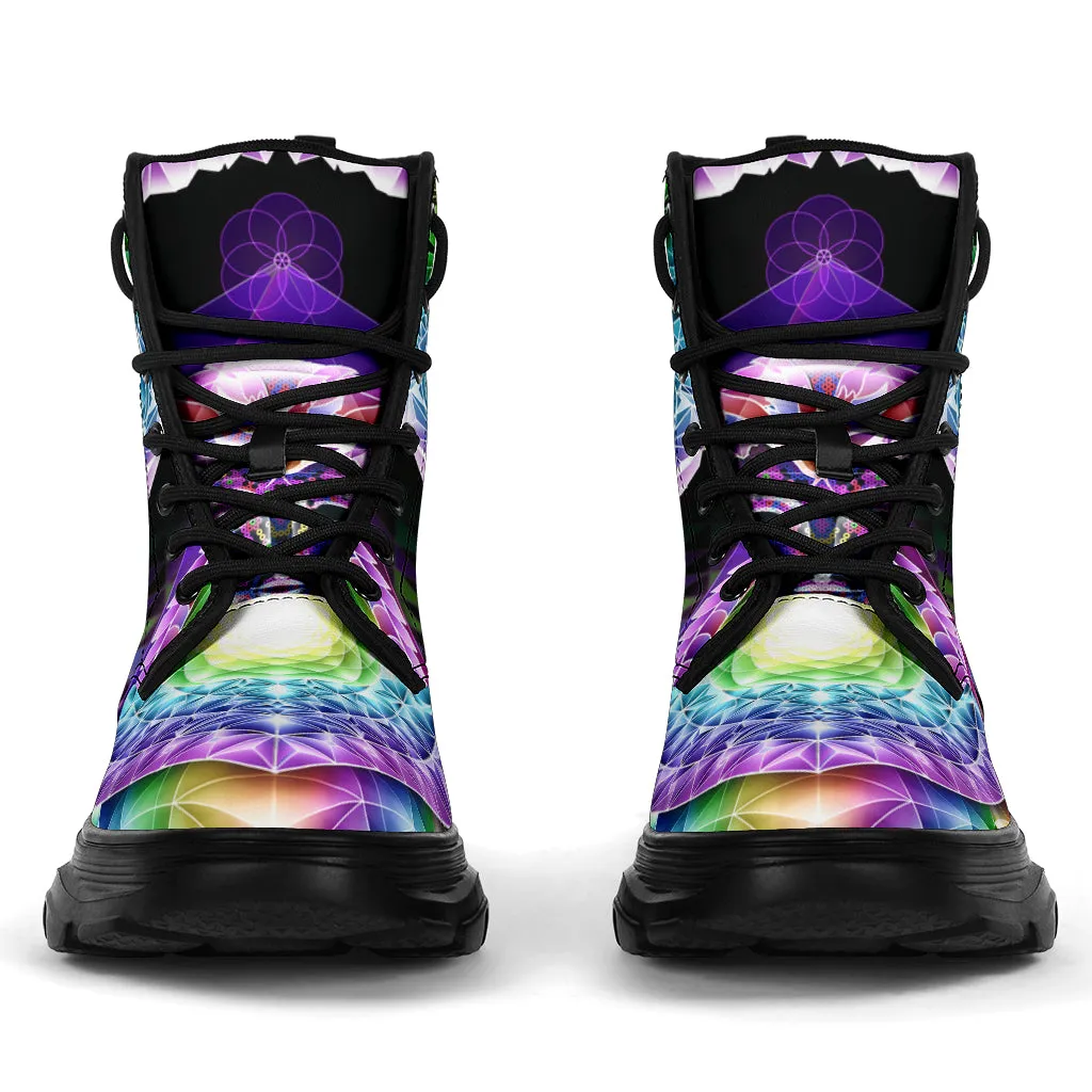 GIFTS FROM NATURE CHUNKY BOOTS | SALVIA DROID