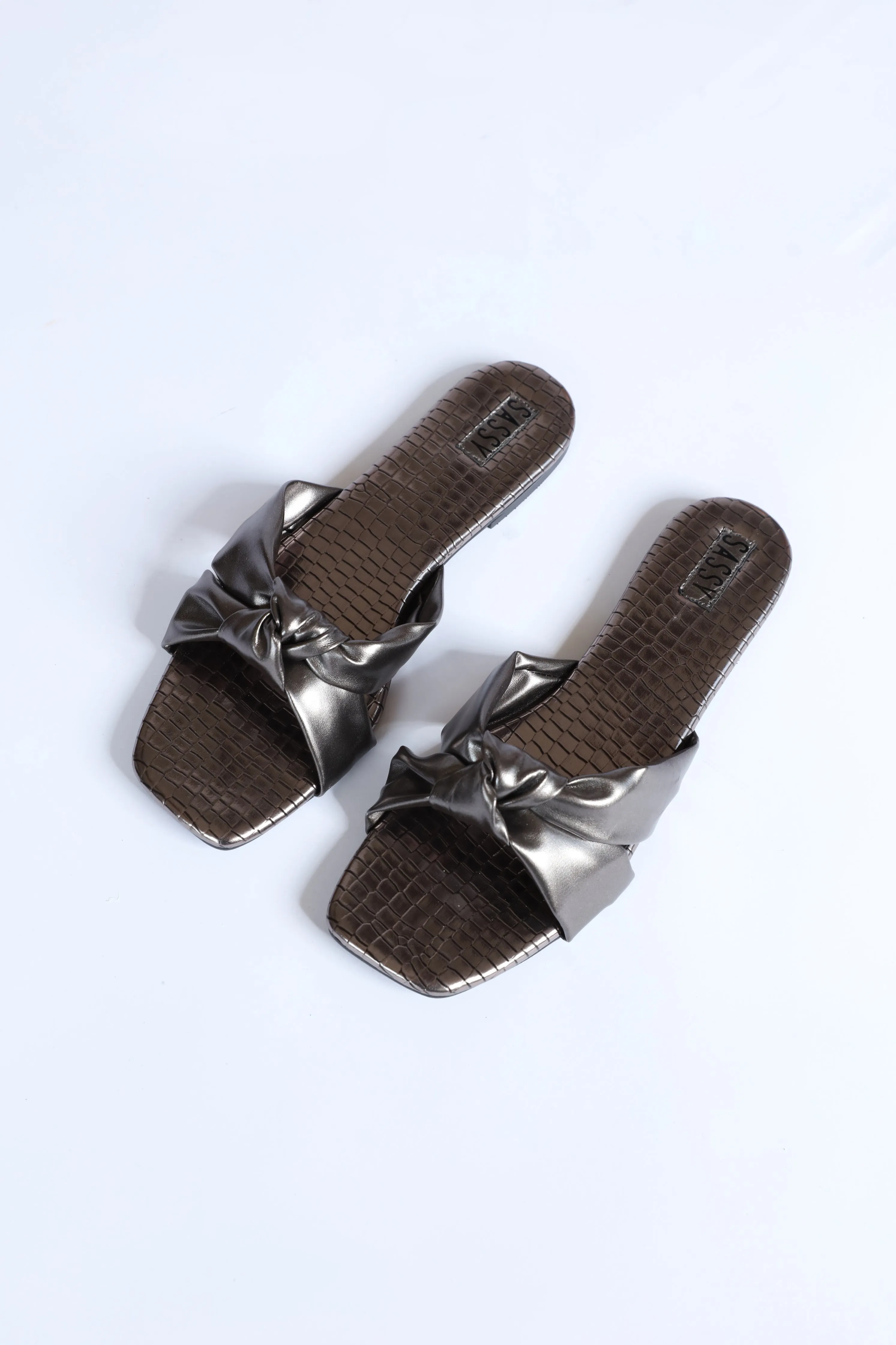 Gilded Slides Pewter Grey