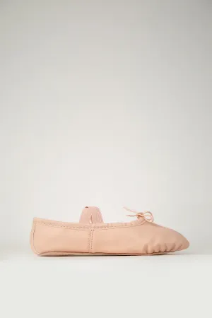 Girl's PU Leather Ballet Shoes (With Lace)