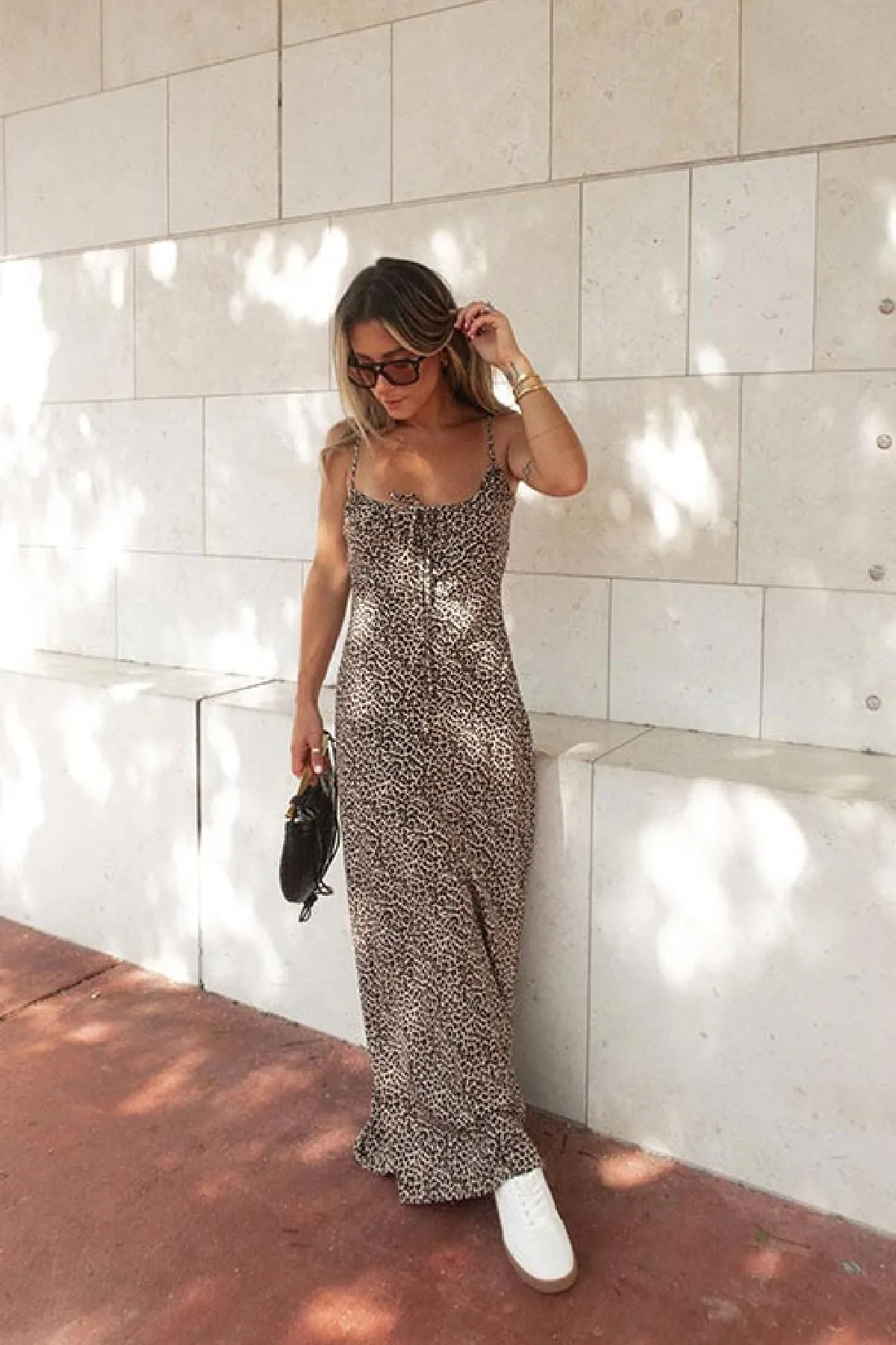 Go For It Cheetah Print Maxi Dress - FINAL SALE