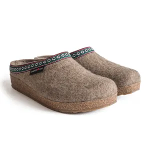 Haflinger GZ Clog (Unisex) - Earth