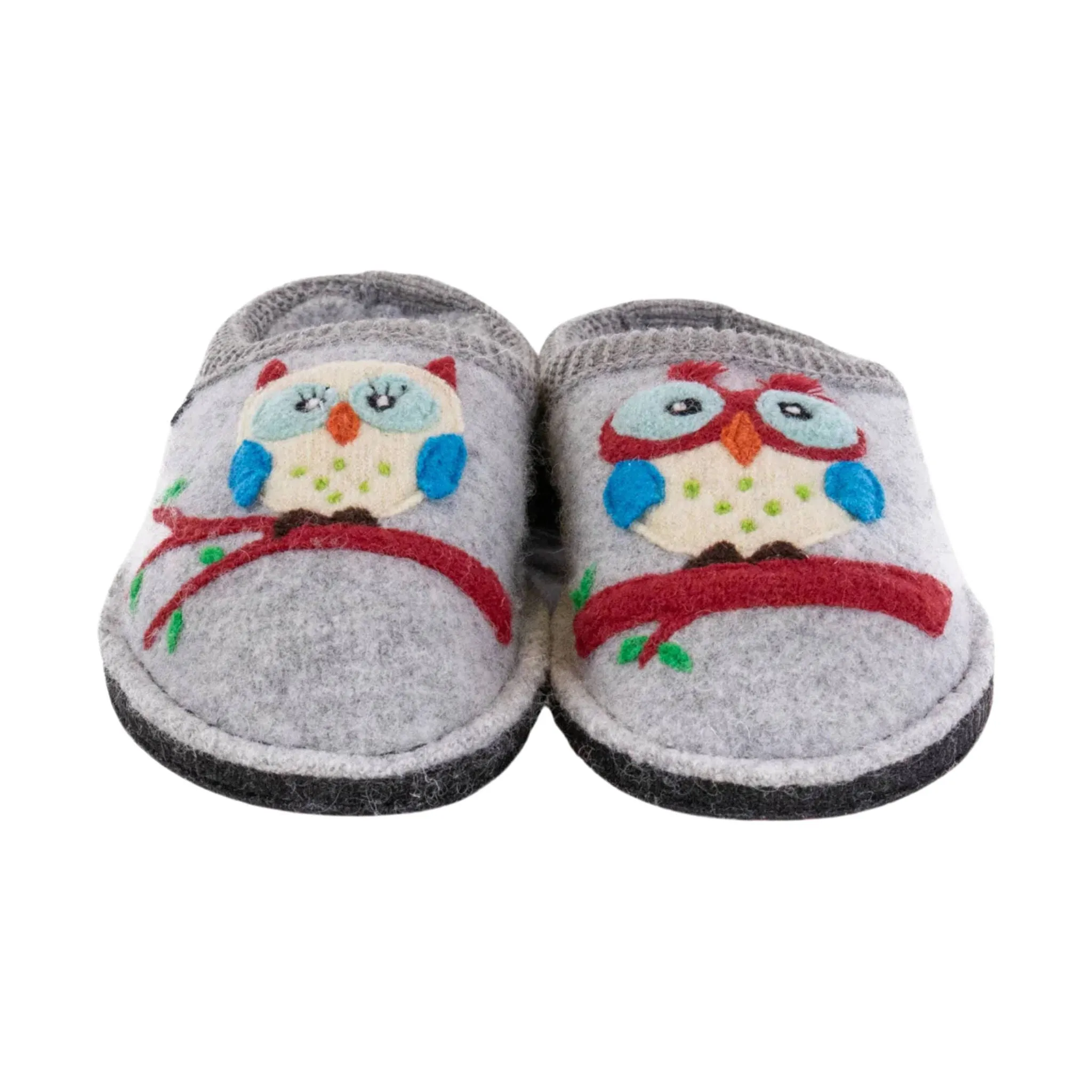 Haflinger Olivia Slippers - Grey