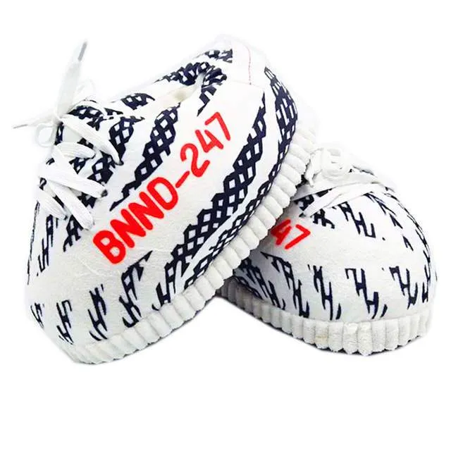 Indoor outdoor unisex oversize big sneaker slippers shoes gift for him and her