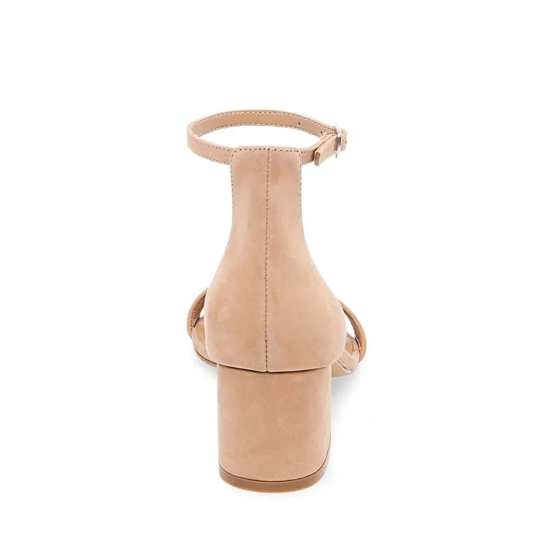 Irenee Heels - Tan Nubuck Suede