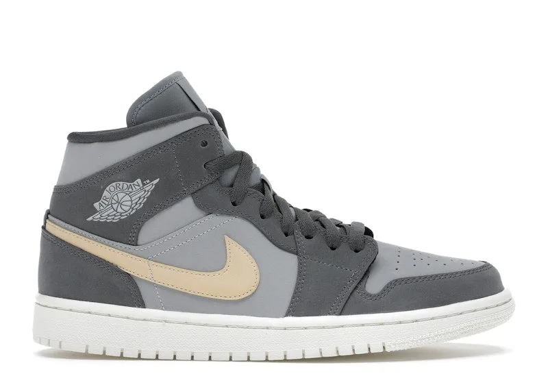 Jordan 1 Mid Grey Onyx (Women'S)