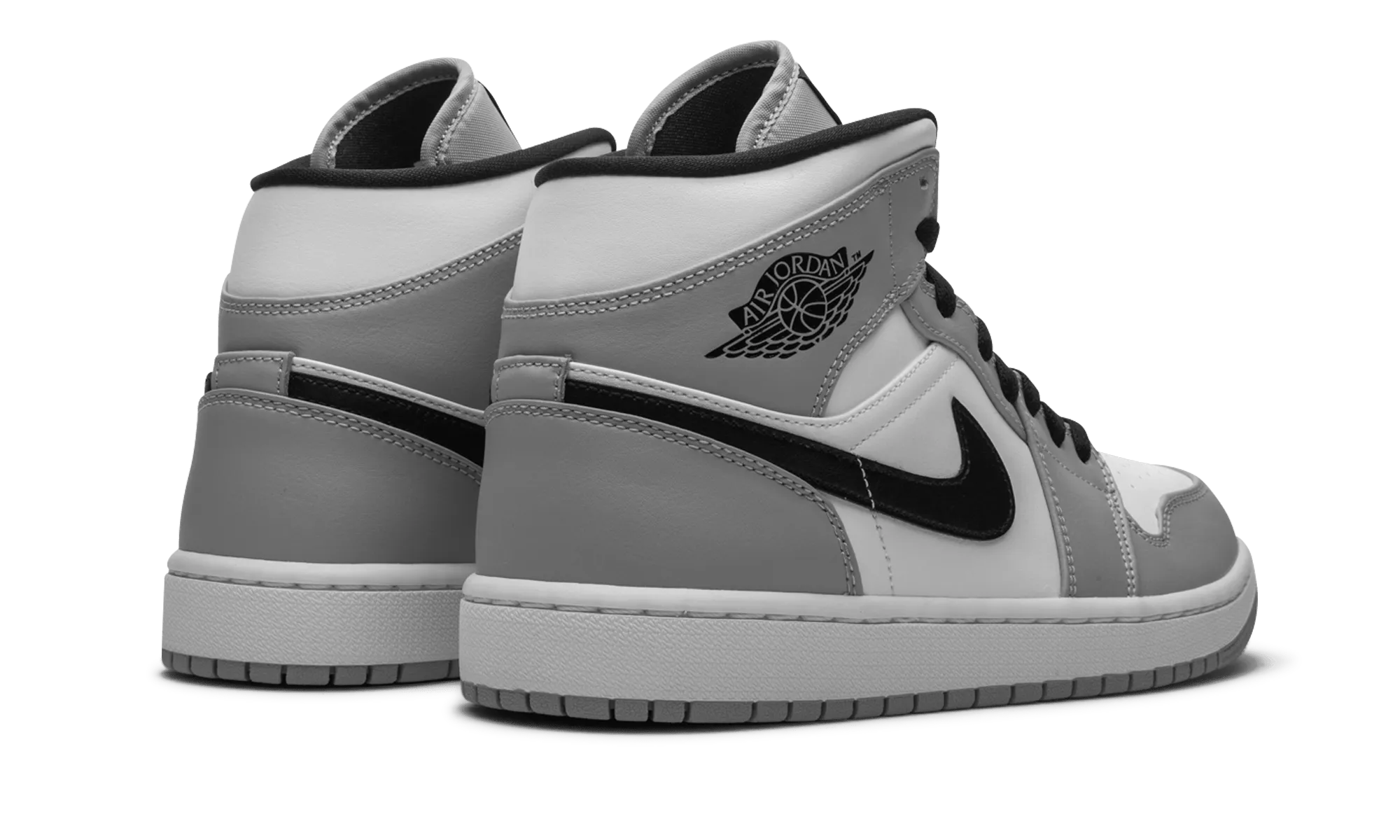 JORDAN 1 MID LIGHT SMOKE GREY GS