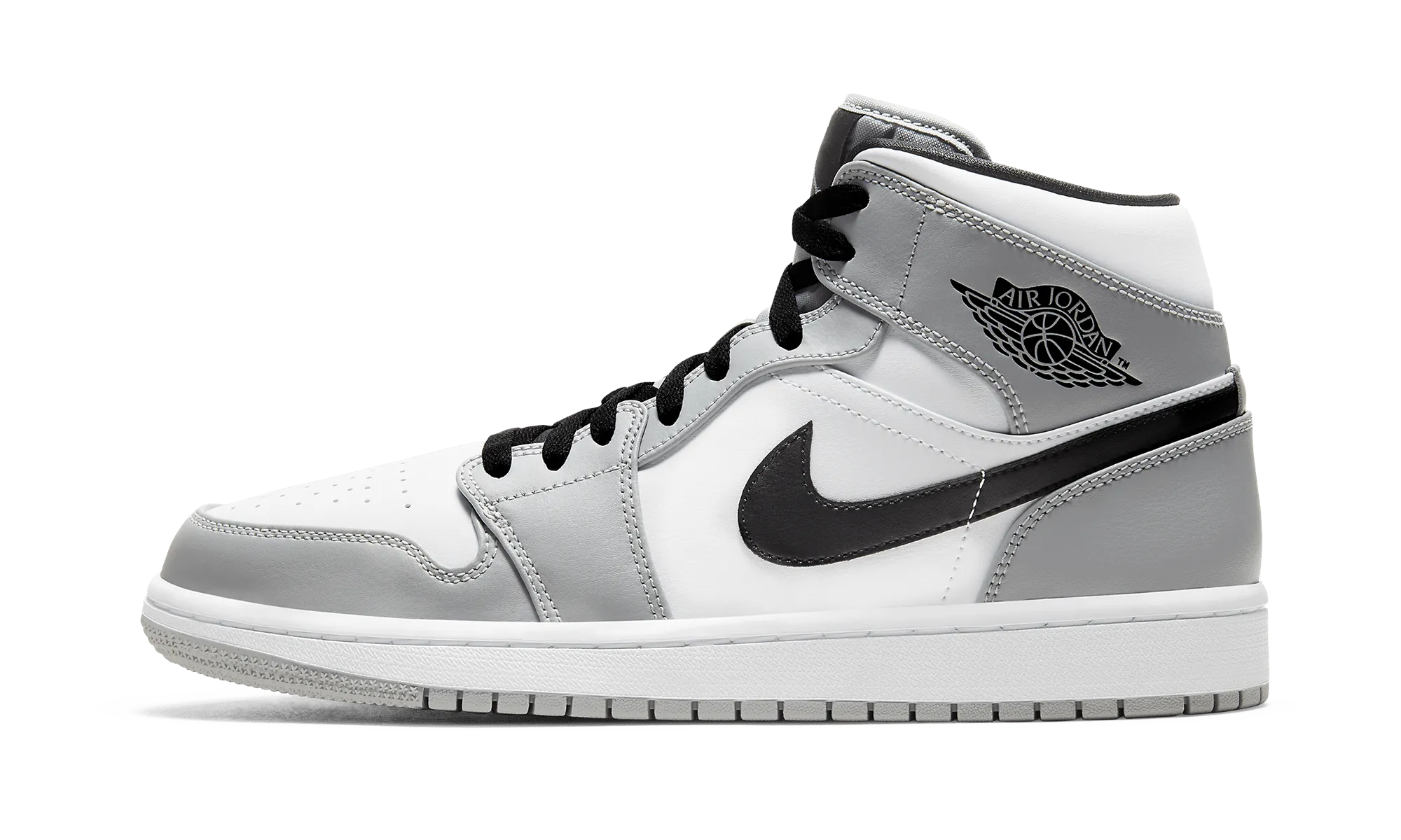 JORDAN 1 MID LIGHT SMOKE GREY GS