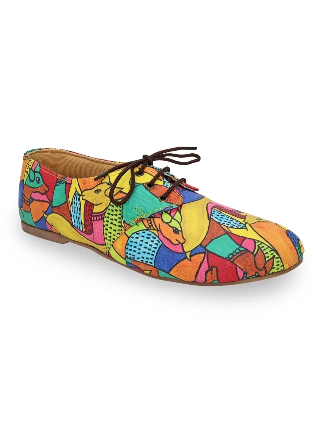 Jungle Deers Oxford Shoes