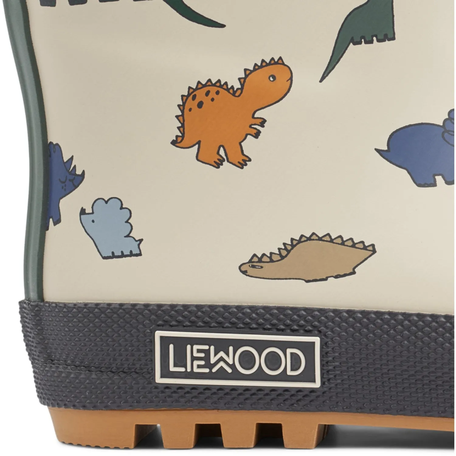 LieWood Dinosaurs / Mist Mason Thermo Rainboot