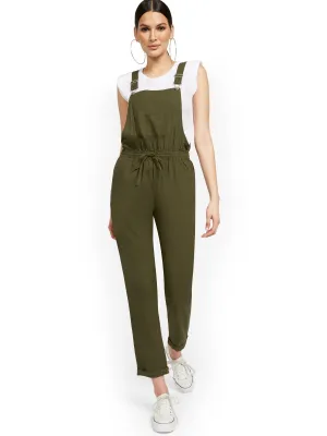 Linen-Blend Soft Overall