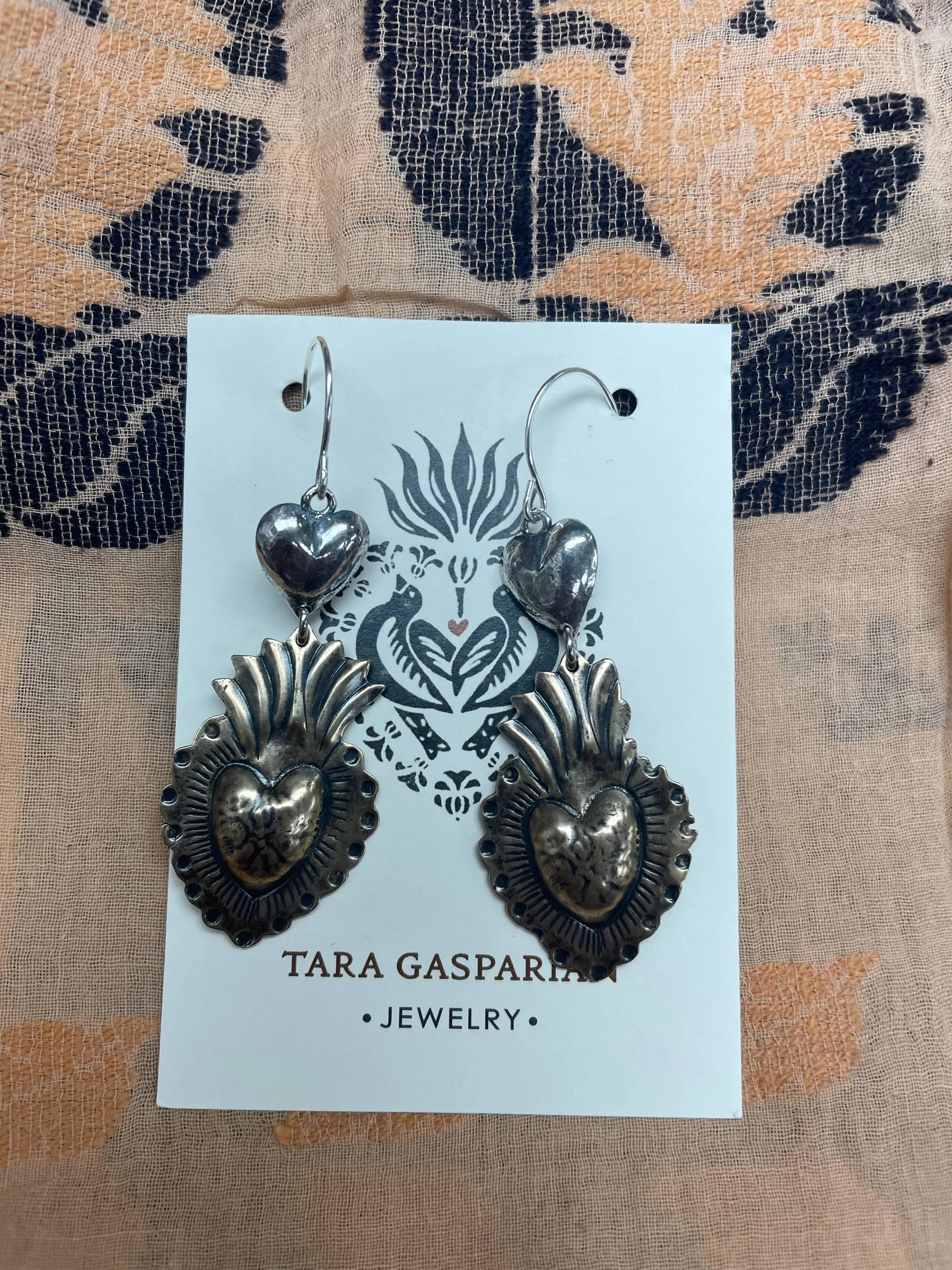 Love Earrings by Tara Gasparian