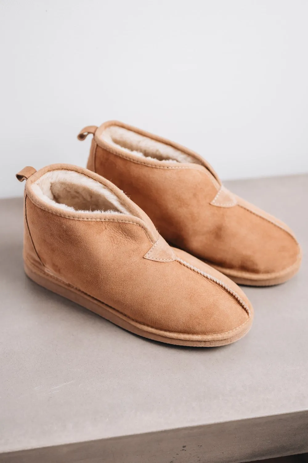 Men's Sheepskin Slipper Boots | HUW