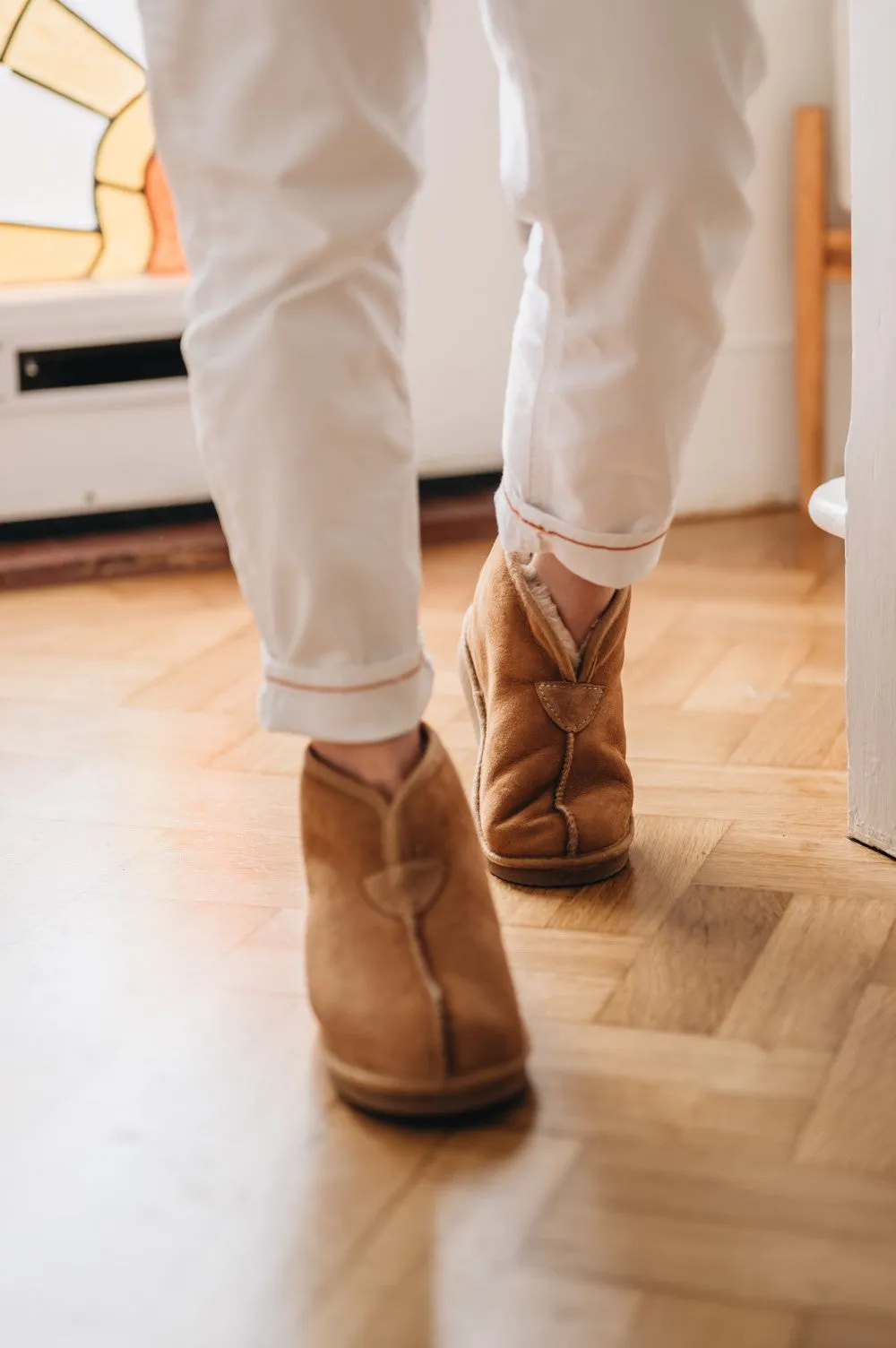 Men's Sheepskin Slipper Boots | HUW