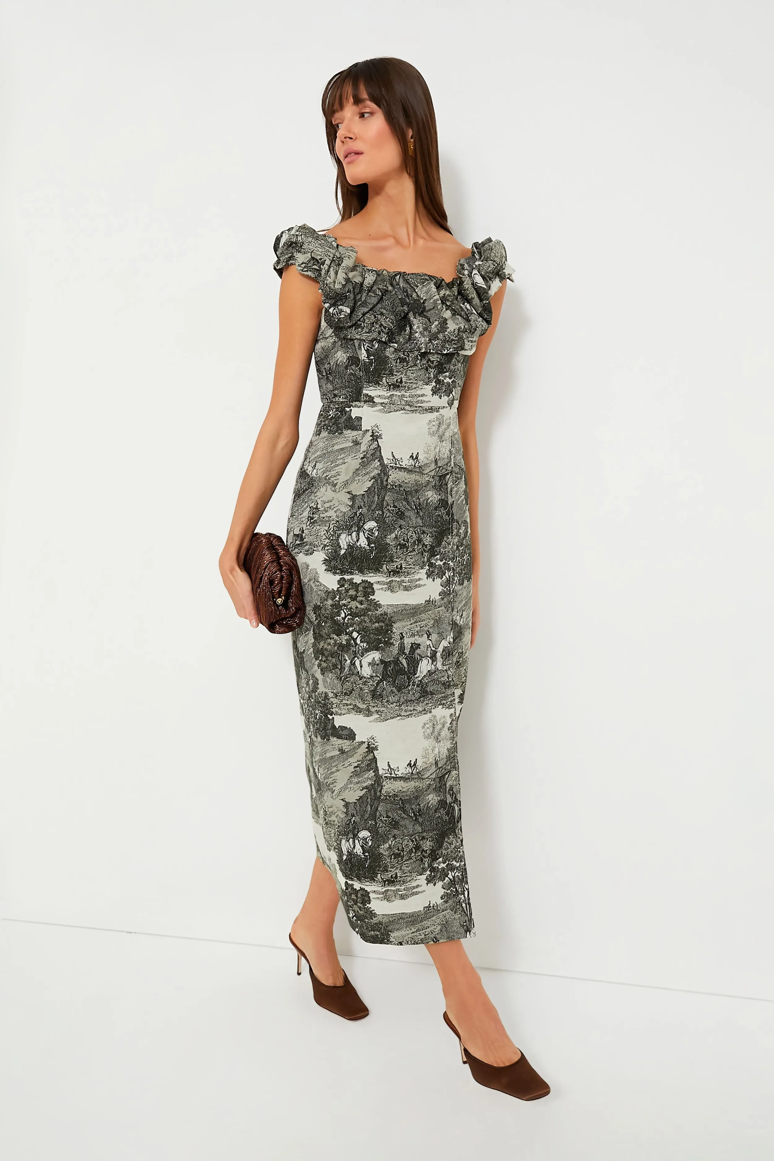 Middleburg Toile Suze Dress