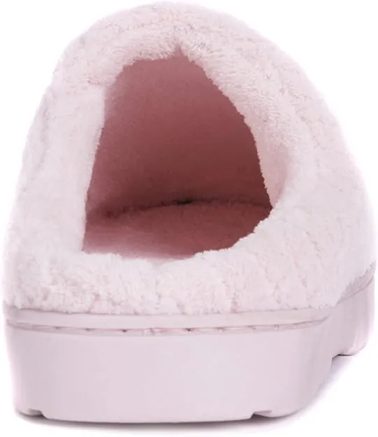 Muk Luks Women's Micro Chenille Clog - Pink