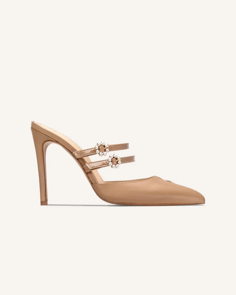 Natalie Tan High-Heel Mules