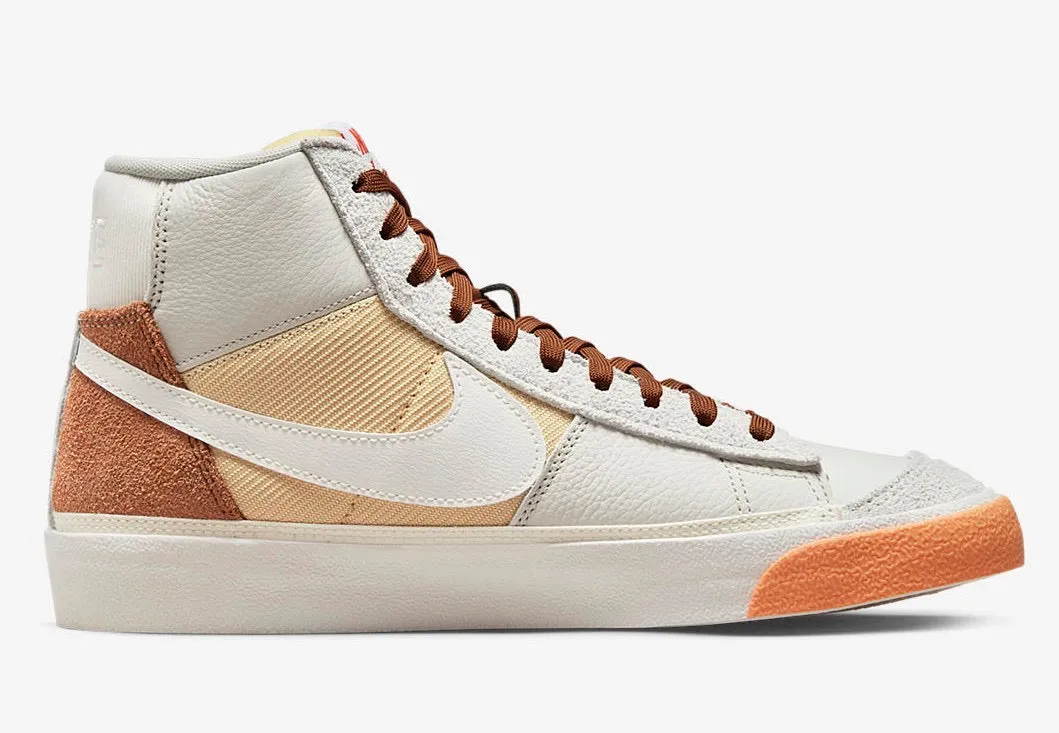 Nike Blazer Mid '77 Pro Club Light Bone Sail Sesame Pecan DQ7673-001