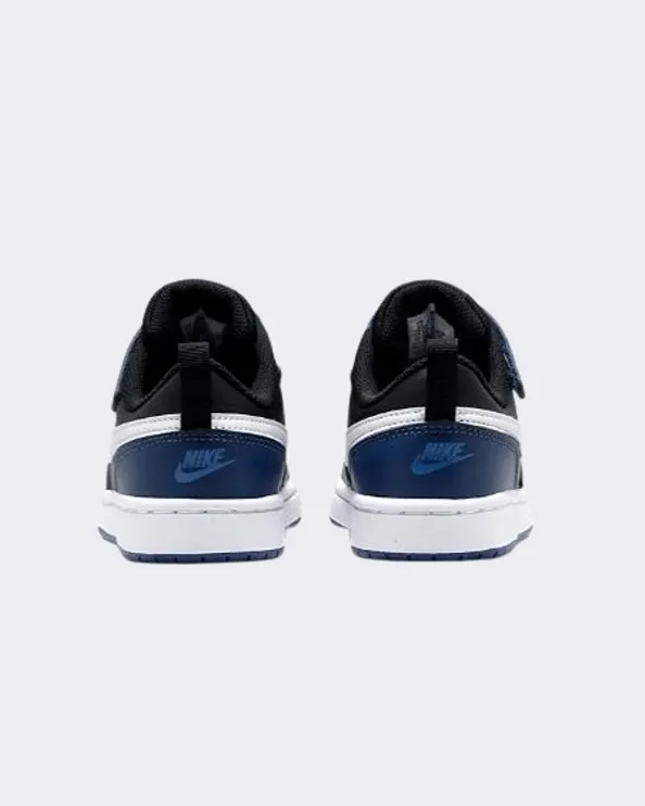 Nike Court Borough Low 2 Ps-Boys Lifestyle Shoes Navy/Black Bq5451-404