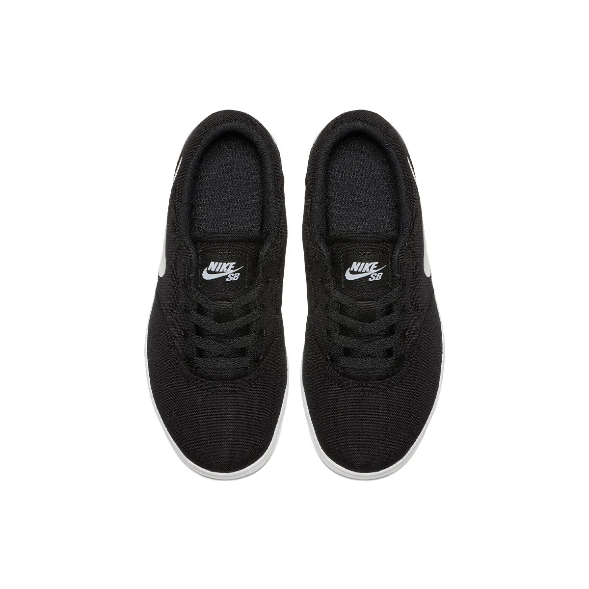 Nike SB - Check Canvas Kids Shoes Black/White