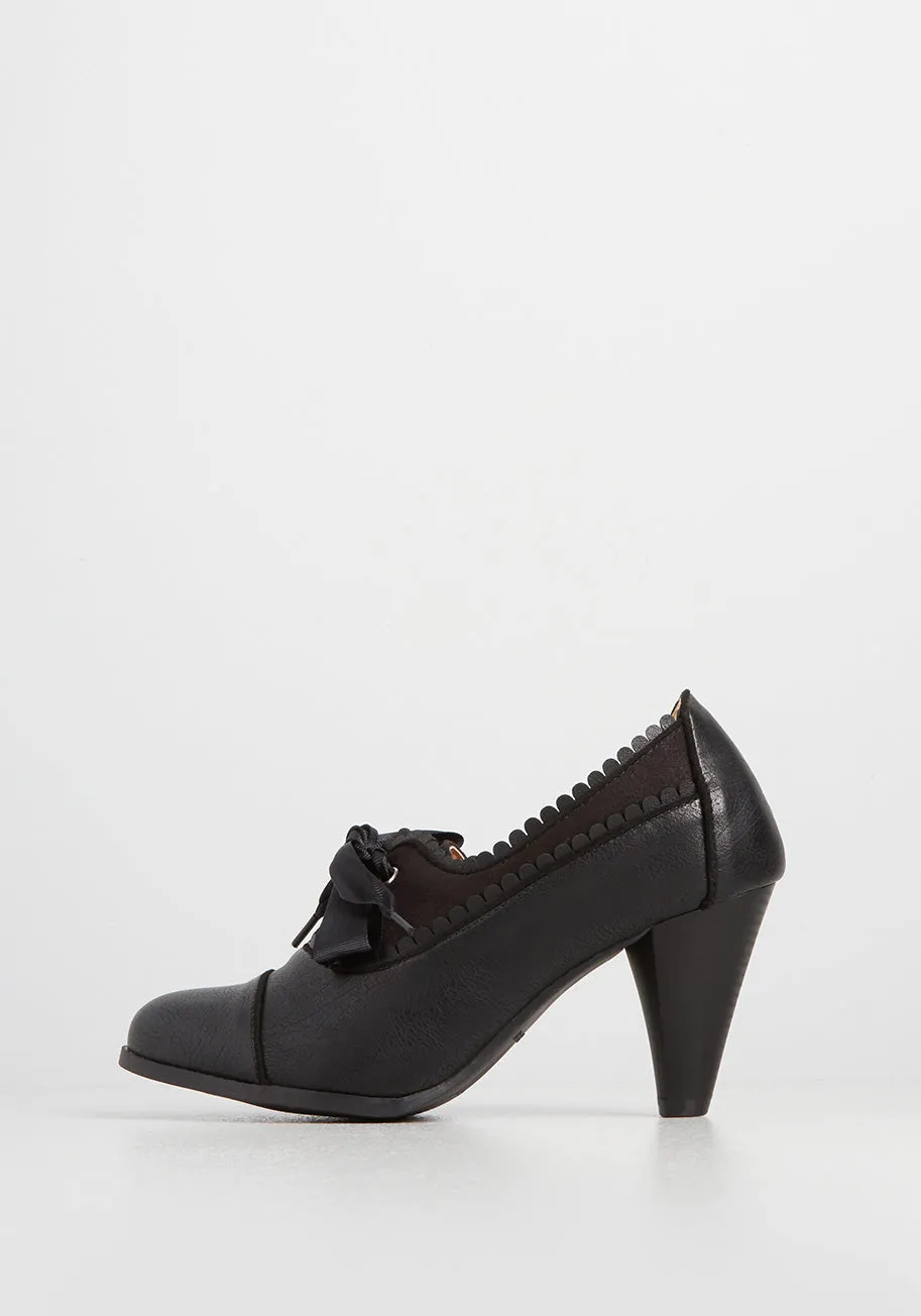 Oui Mademoiselle Oxford Heel