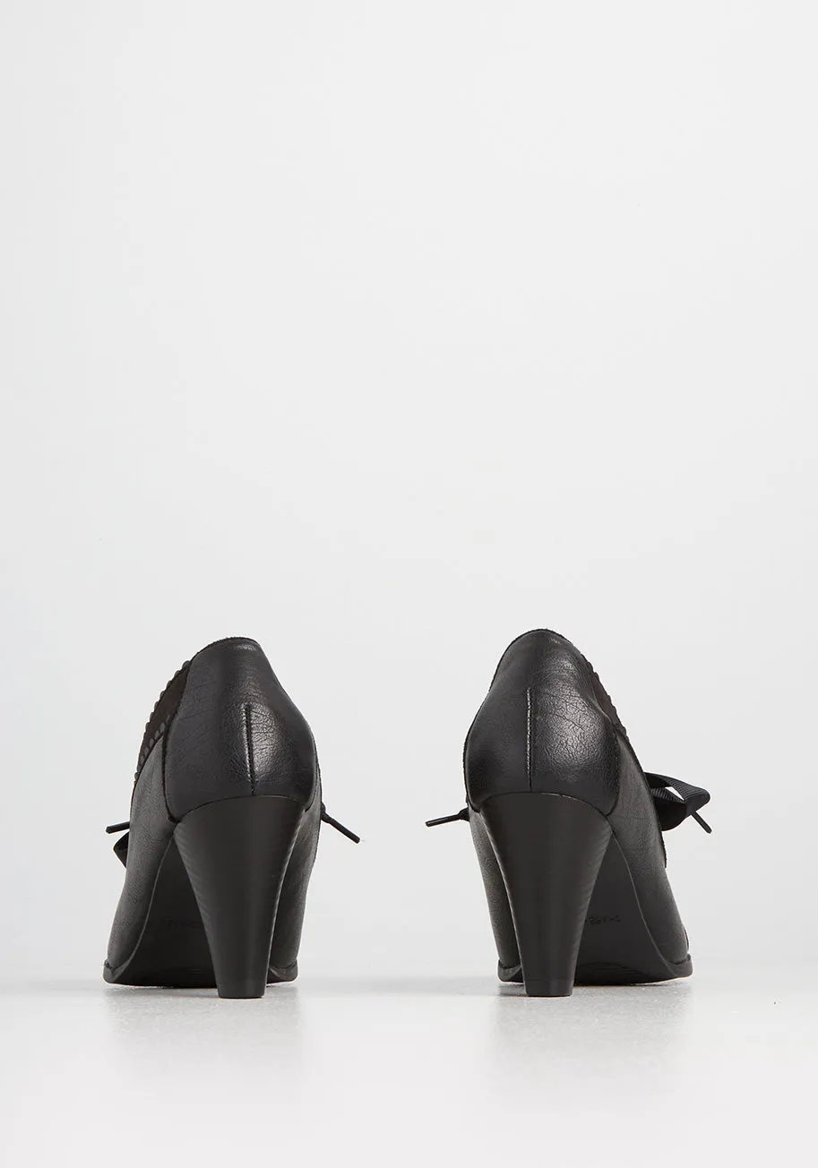 Oui Mademoiselle Oxford Heel