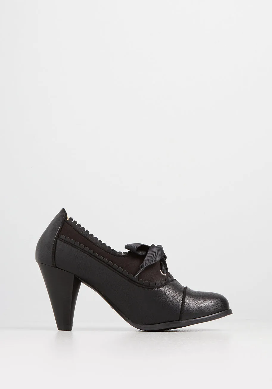 Oui Mademoiselle Oxford Heel