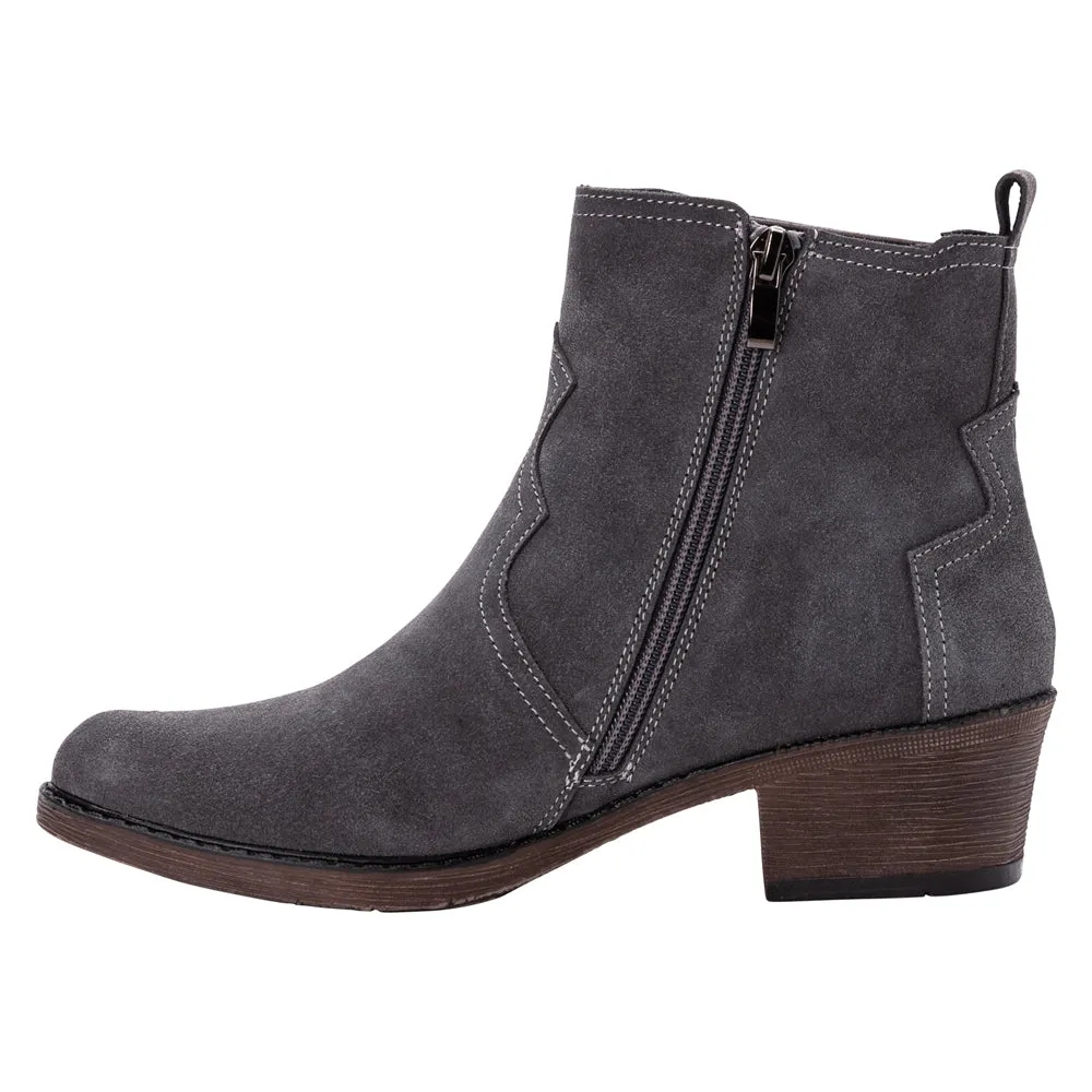 Reese Round Toe Cowboy Booties